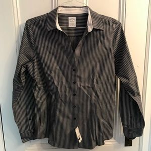 Pinstriped Dress Shirt
